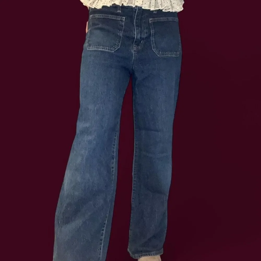 Jcrew Women's Blue and Navy Jeans